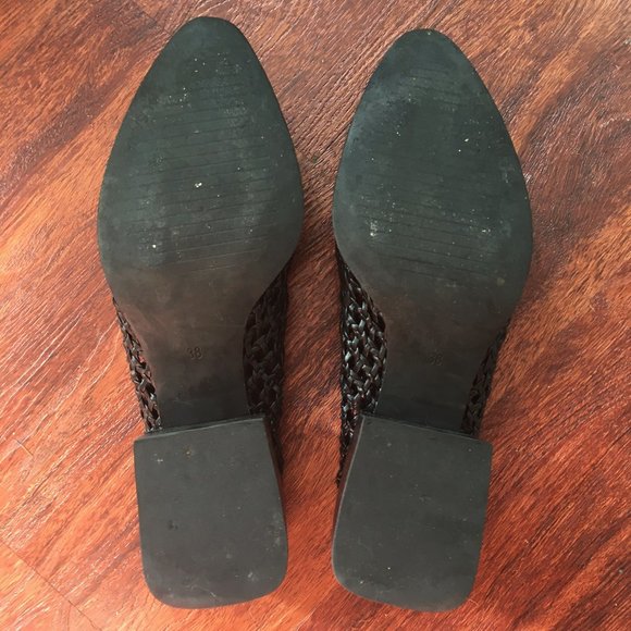 Sol Sana Parker black woven leather mules - Picture 6 of 9